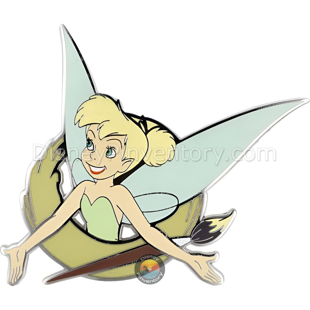 Disney Ink and Paint Brush of Magic Mystery Pin Set - Tinker Bell - PALM Exclusive - Pin 48438