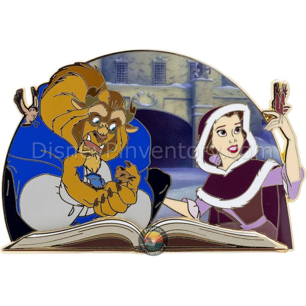 Disney Once Upon a Time Storybook Winter Beauty and the Beast Pin - PALM Exclusive - Pin 48457