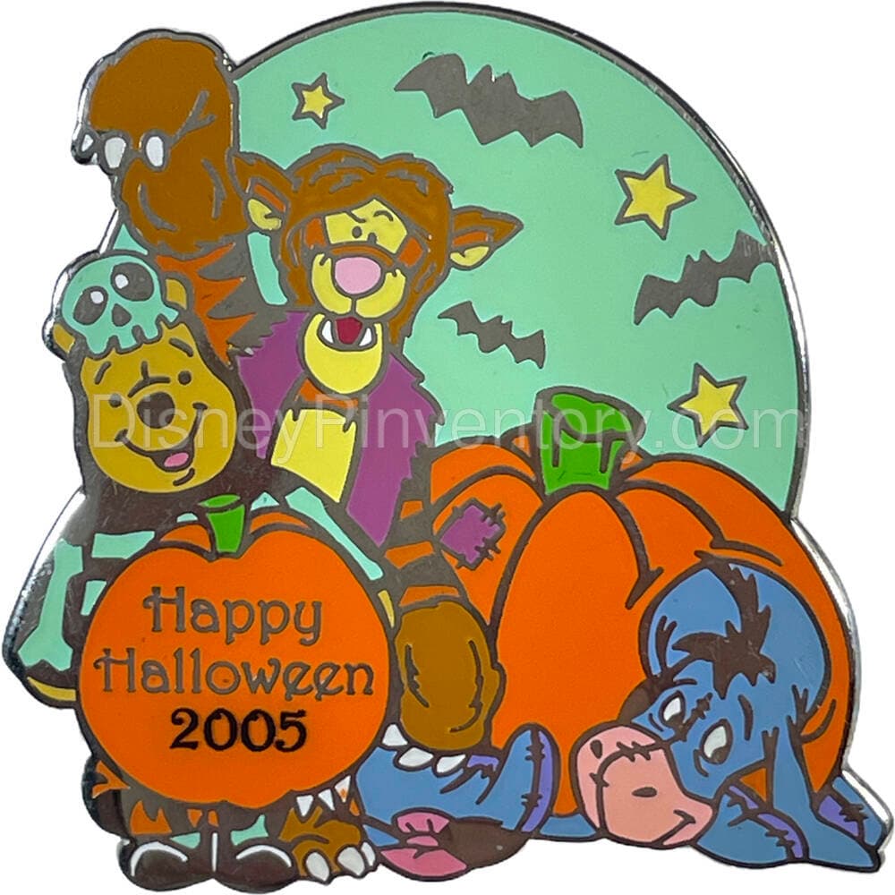Pooh, Tigger & Eeyore - Happy Halloween 2005 - Pin 48501