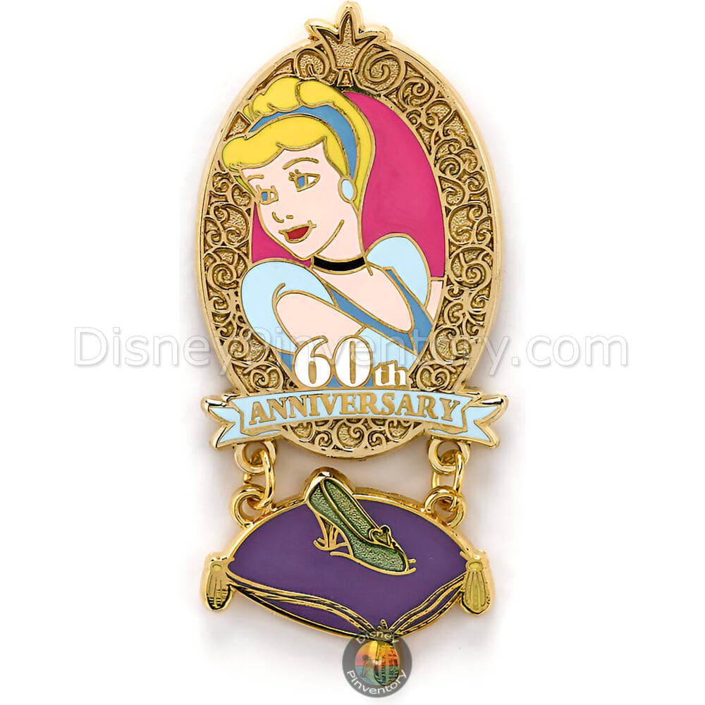 Cinderella 60th Anniversary Pin - Pin 48504