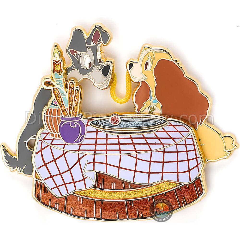 Lady and the Tramp - Spaghetti Dinner - Pin 48507