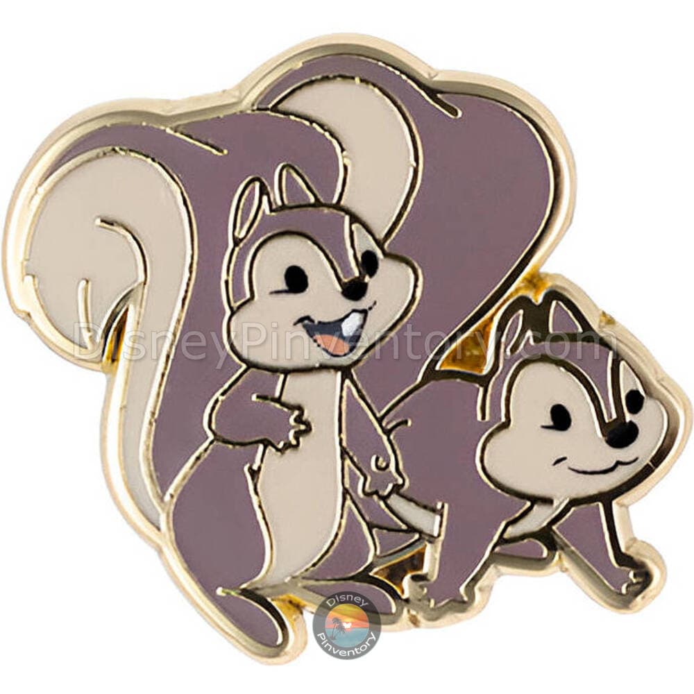 Disney Princess and Sidekicks Mystery Micro Trading Pin Set - Squirrels - Pin 48563
