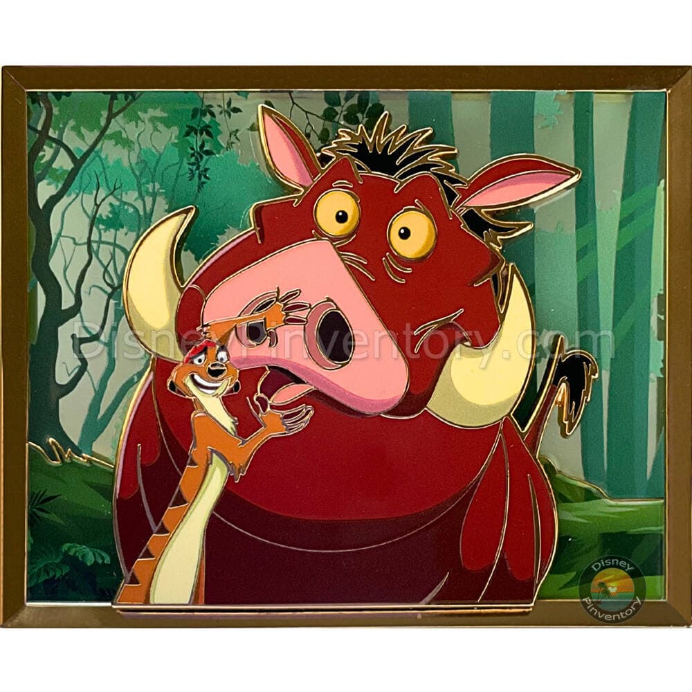Pumbaa & Timon Stained Glass - Artland UK - Pin 48566