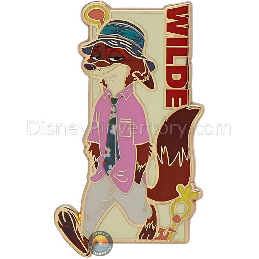 Disney Zootopia 2 Panel Blind Box Pin Set - Nick Wilde - BoxLunch Exclusive - Pin 48597