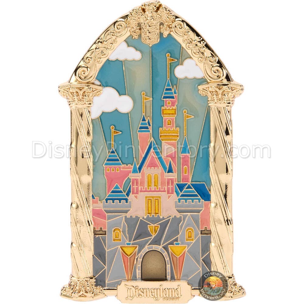 Disney Sleeping Beauty Castle Pin - Windows of Attraction - Pin 48606