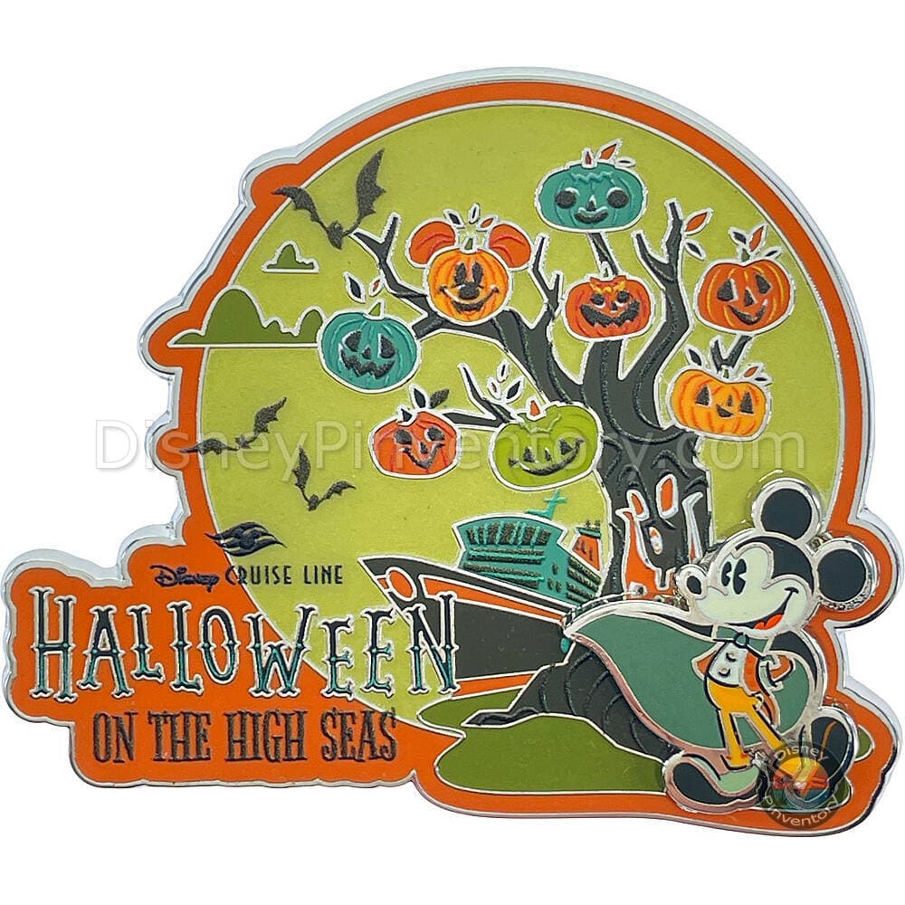 Halloween on the High Seas 2025 Pin - Disney Cruise Line - Pin 48697