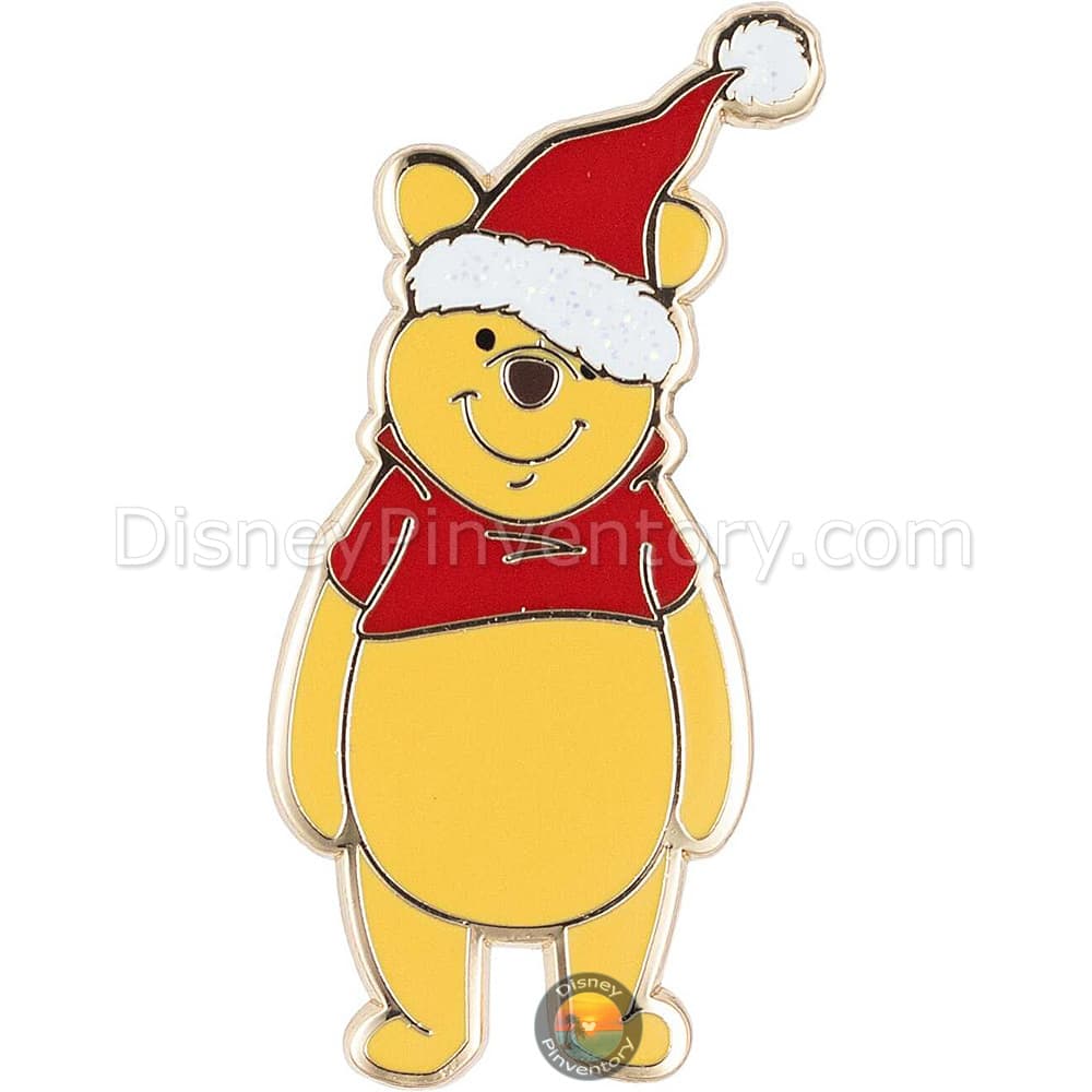 Disney Holiday Winnie the Pooh and Eeyore Micro Pin Set - Pooh Bear Only - PALM Exclusive - Pin 48702