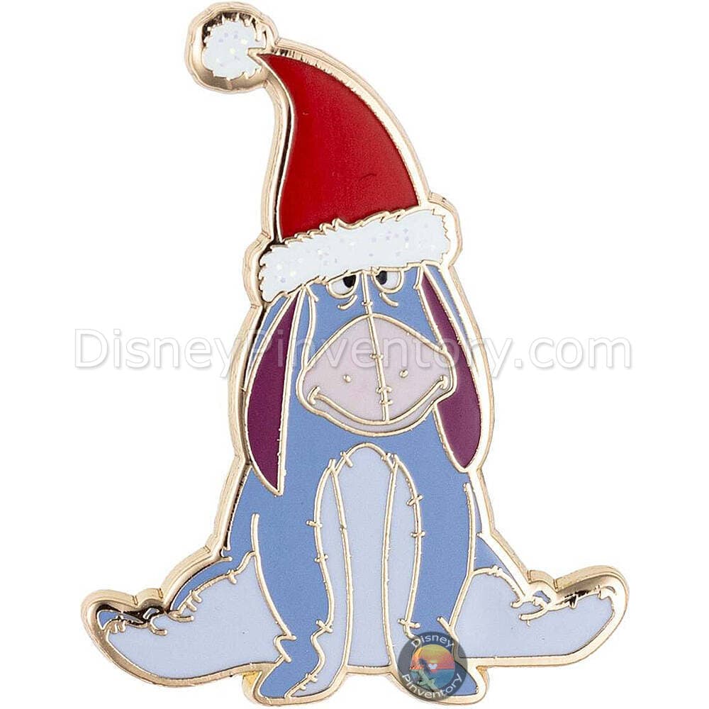 Disney Holiday Winnie the Pooh and Eeyore Micro Pin Set - Eeyore Only - PALM Exclusive - Pin 48703