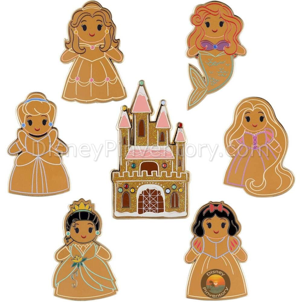 Disney Holidays Princess Gingerbread Mystery Pin Set - PALM Exclusive - Pin 48716