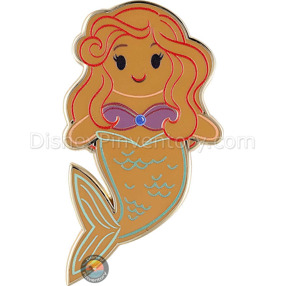 Disney Holidays Princess Gingerbread Mystery Pin Set - Ariel - PALM Exclusive - Pin 48718