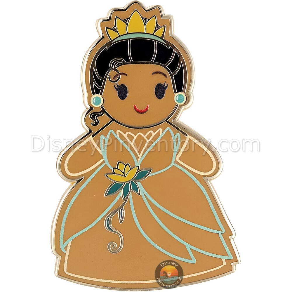 Disney Holidays Princess Gingerbread Mystery Pin Set - Tiana - PALM Exclusive - Pin 48722