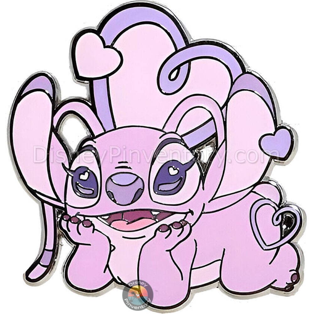 Loungefly Disney Stitch & Angel Hearts Blind Box Pin Set - Angel with Hearts - Pin 48763