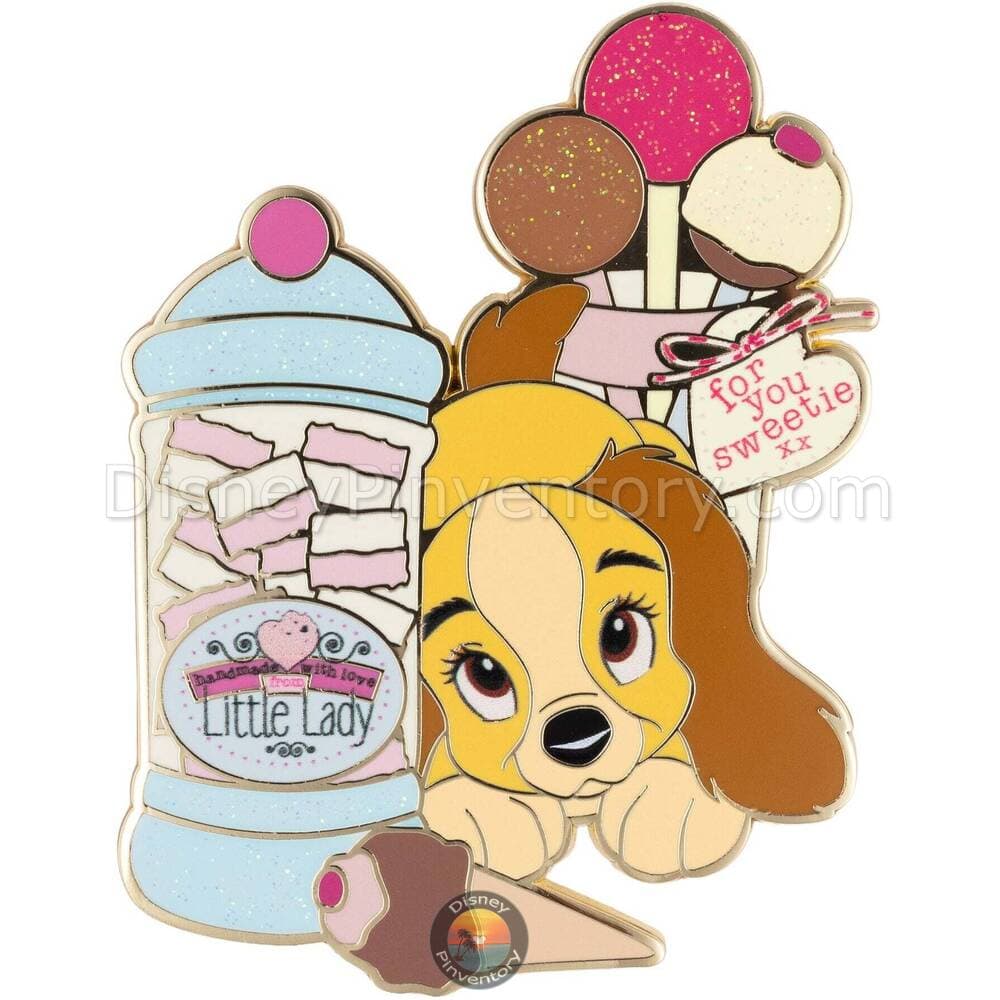 Disney Lady and the Tramp Sweet Shoppe Tramp Mini Jumbo Pin - PALM Exclusive - Pin 48802