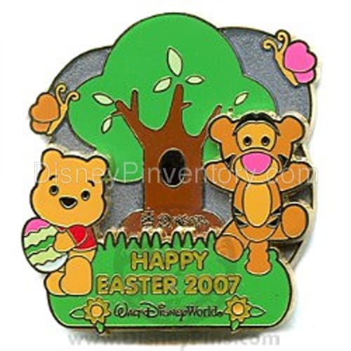 Easter Egg Hunt Collection 2007 - Winnie the Pooh and Tigger Cute Characters - Pin 4881