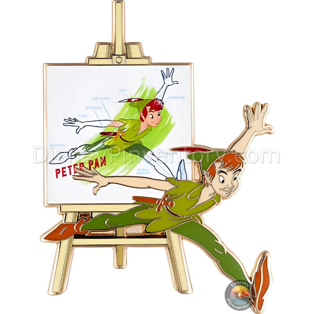 Disney Ink and Paint Off the Canvas Mystery Pin Set - Peter Pan - PALM Exclusive - Pin 48843