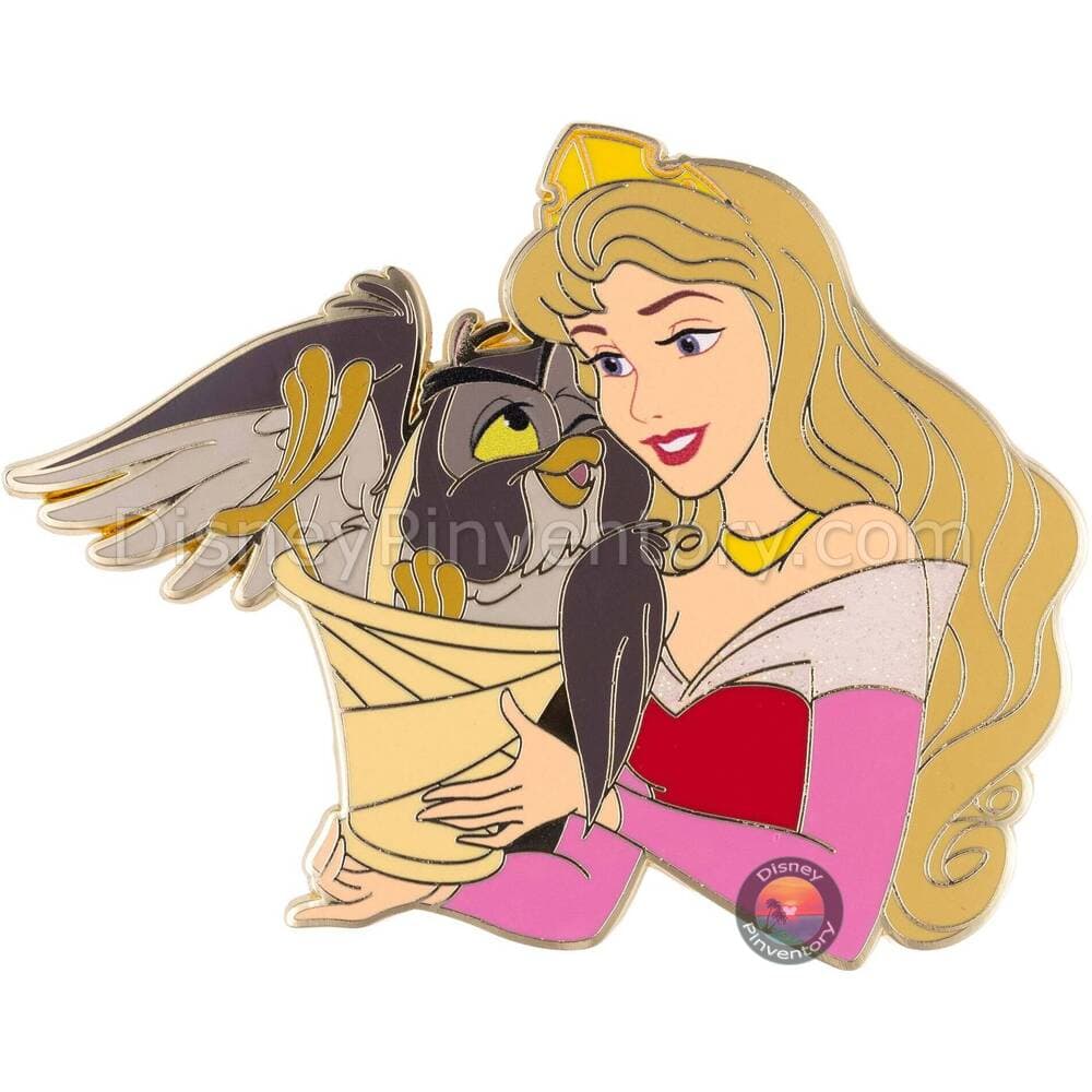 Disney Princess and Sidekicks Aurora and Owl Pin - PALM Exclusive - Pin 48859