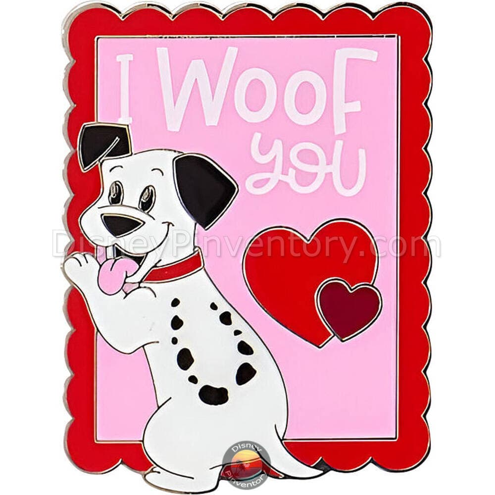 Disney Valentine's Day Mystery Pin Set - Lucky - Pin 49011