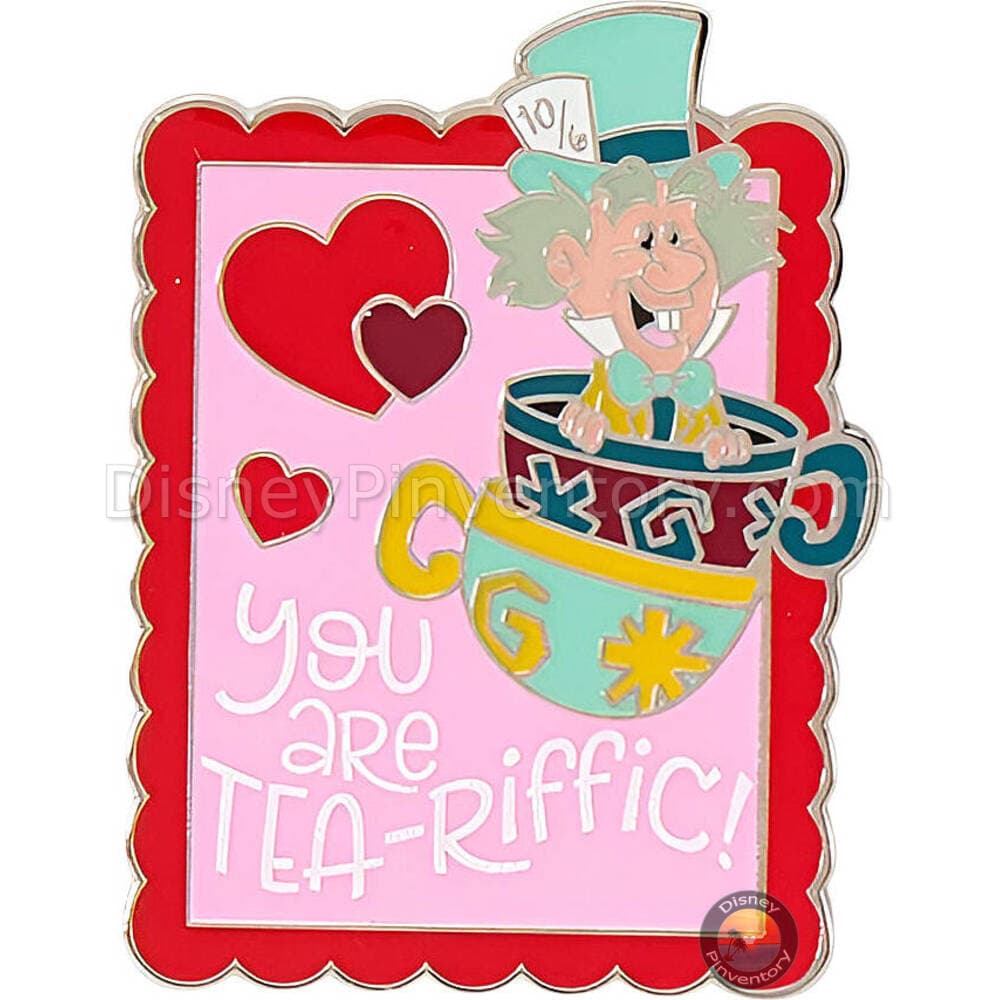 Disney Valentine's Day Mystery Pin Set - Mad Hatter - Pin 49012