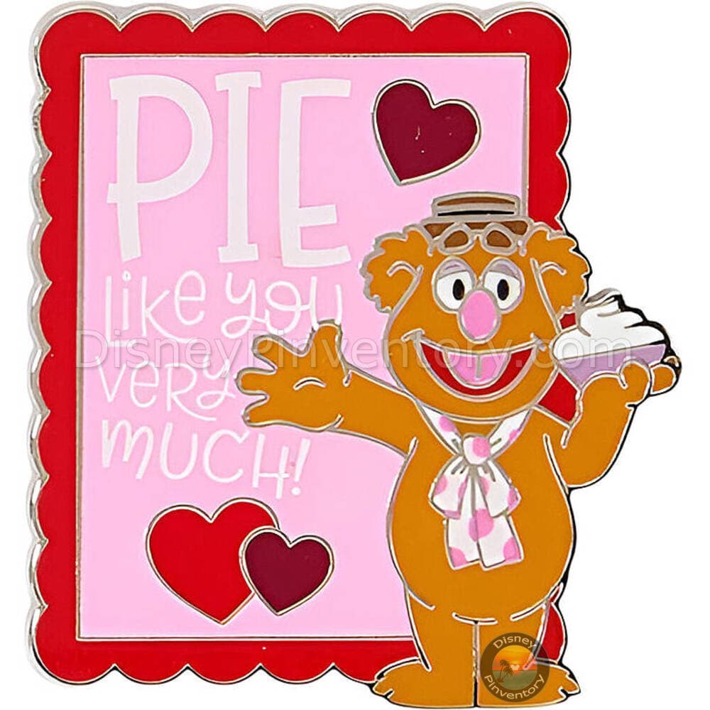 Disney Valentine's Day Mystery Pin Set - Fozzie Bear - Pin 49018