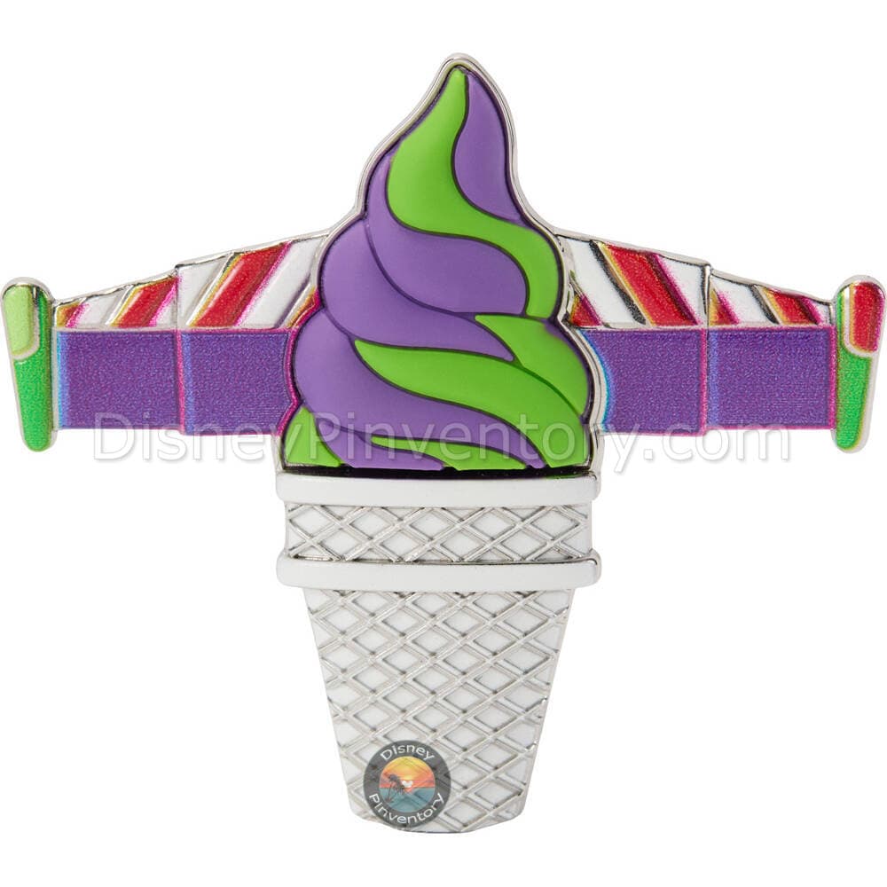 Disney Buzz Lightyear Ice Cream Cone Pin - Pin 49032