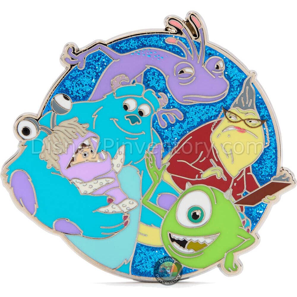 Monsters, Inc. Cast Group Cluster Pin - Pin 49035