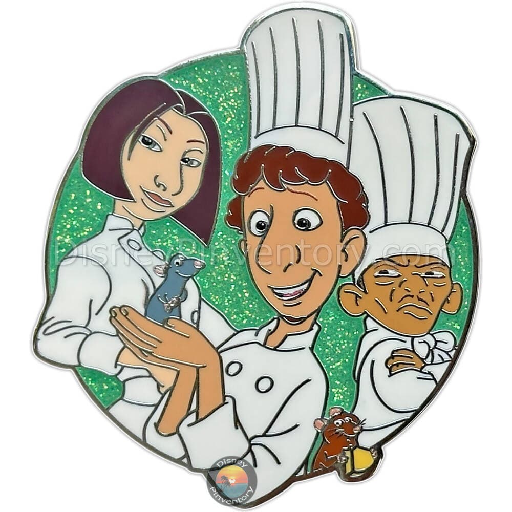 Ratatouille Cast Group Cluster Pin - Pin 49040