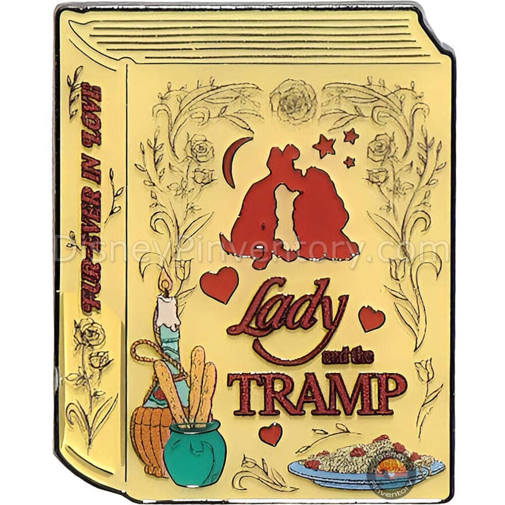 Loungefly Disney Books Blind Box Pin Set - Lady and the Tramp - Pin 49057