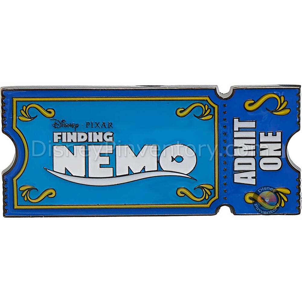 Loungefly Disney Pixar Movie Ticket Blind Box Pin Set - Finding Nemo - Pin 49070