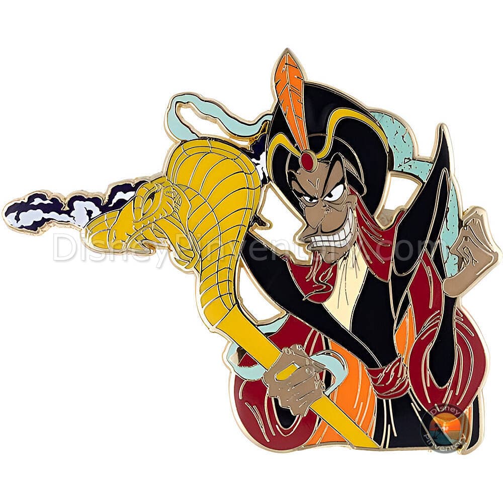 Disney Villains Malice in the Mist Mystery Jumbo Pin Set - Jafar - PALM Exclusive - Pin 49121