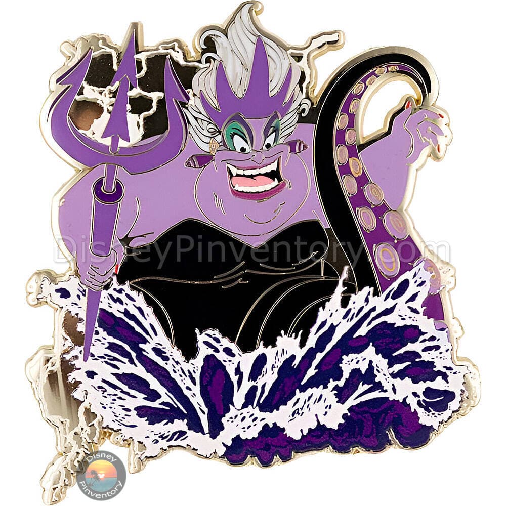 Disney Villains Malice in the Mist Mystery Jumbo Pin Set - Ursula - PALM Exclusive - Pin 49124