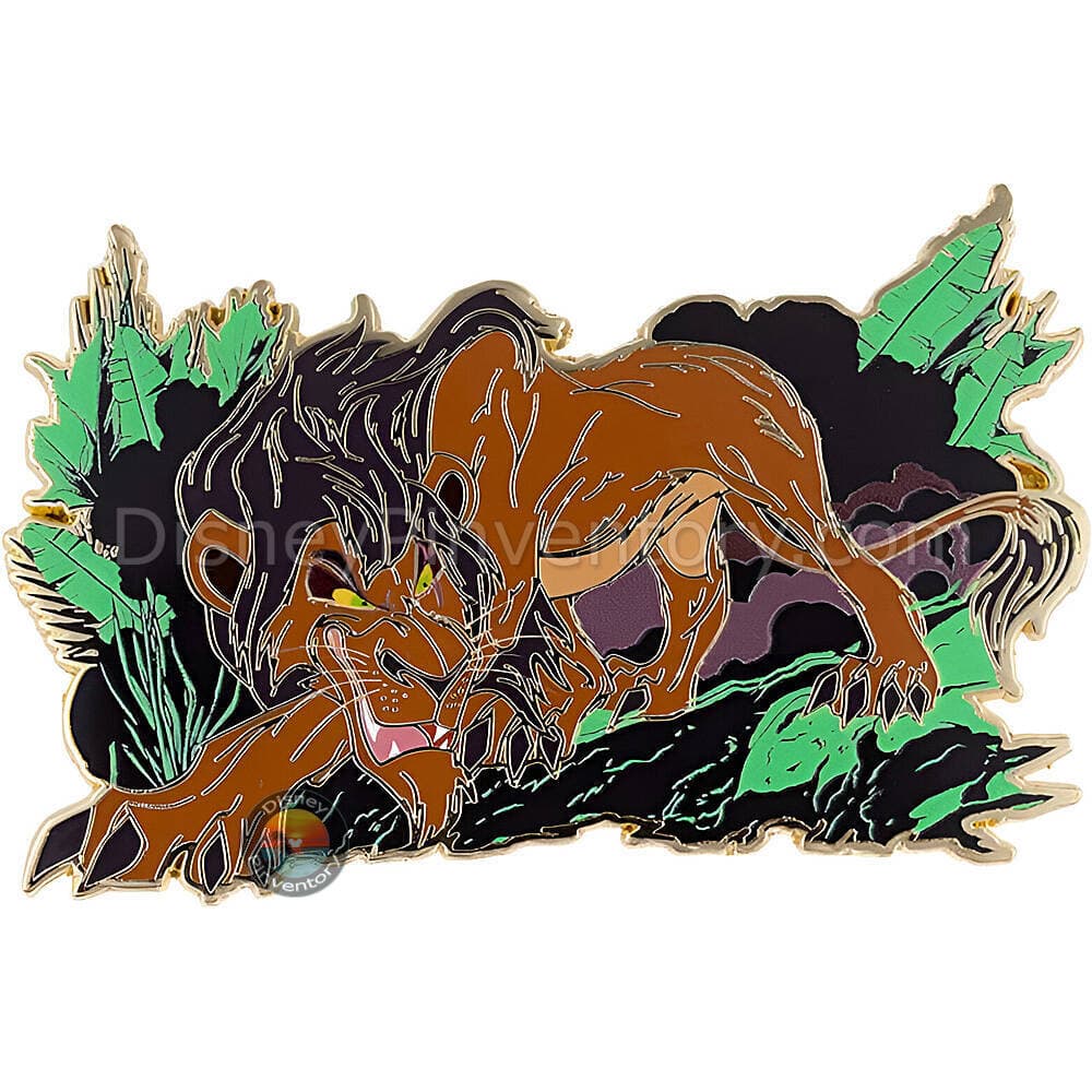 Disney Villains Malice in the Mist Mystery Jumbo Pin Set - Scar - PALM Exclusive - Pin 49125