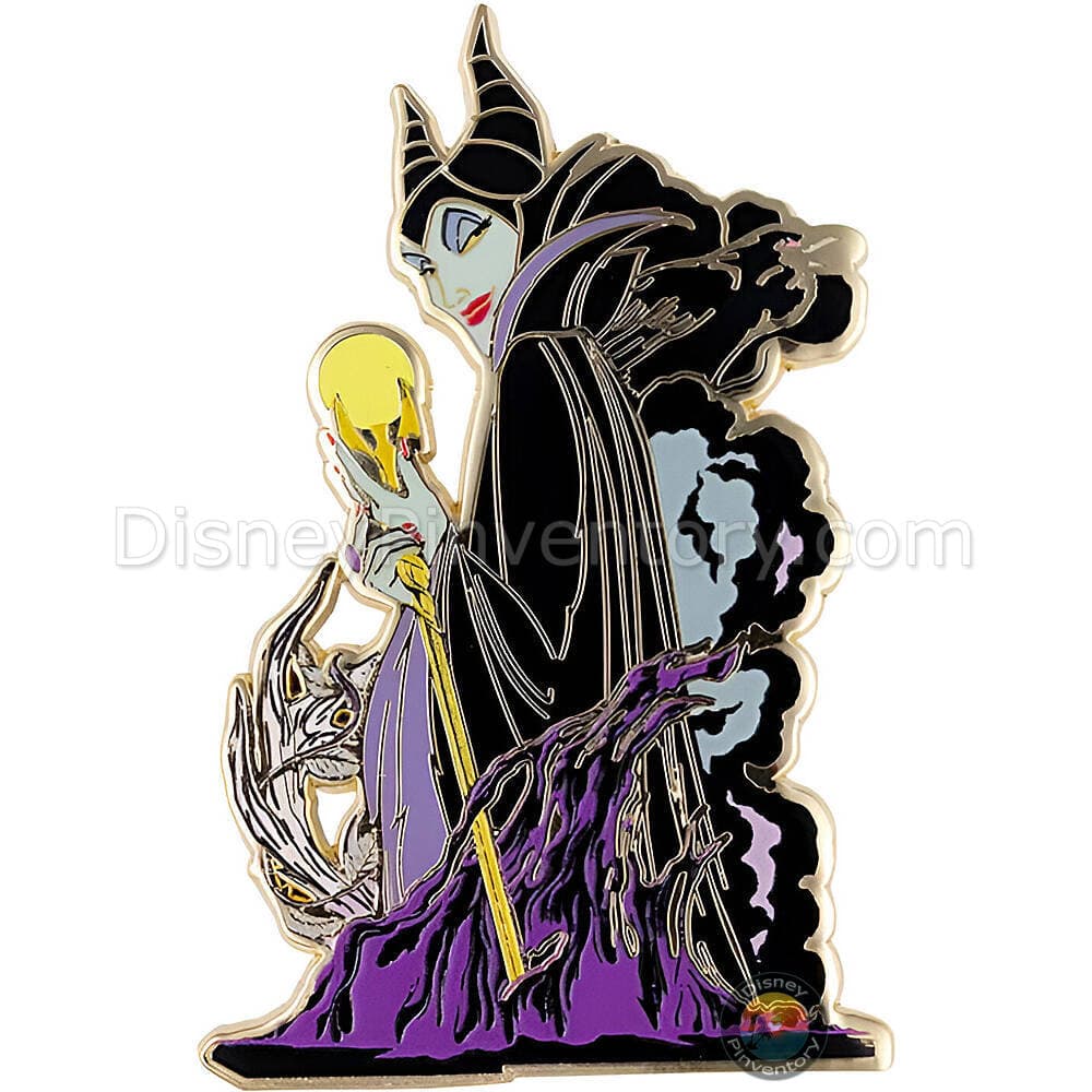 Disney Villains Malice in the Mist Mystery Jumbo Pin Set - Maleficent - PALM Exclusive - Pin 49127