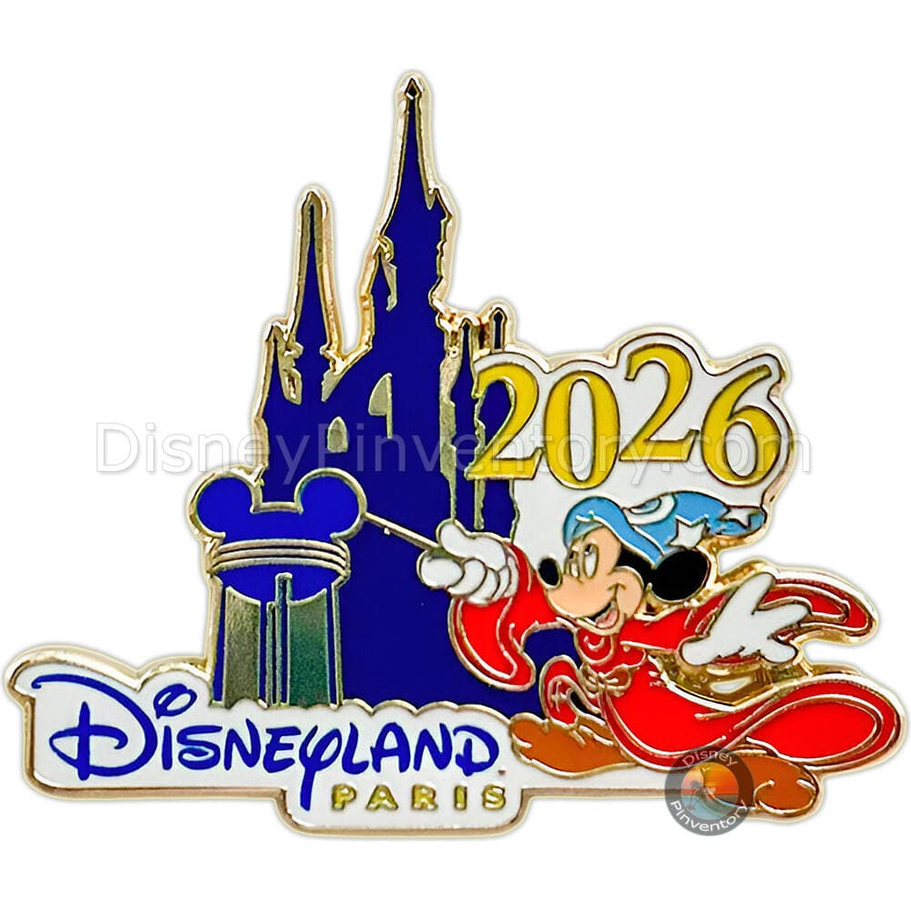 Disneyland Paris Sorcerer Mickey Mouse 2026 Pin - Pin 49154