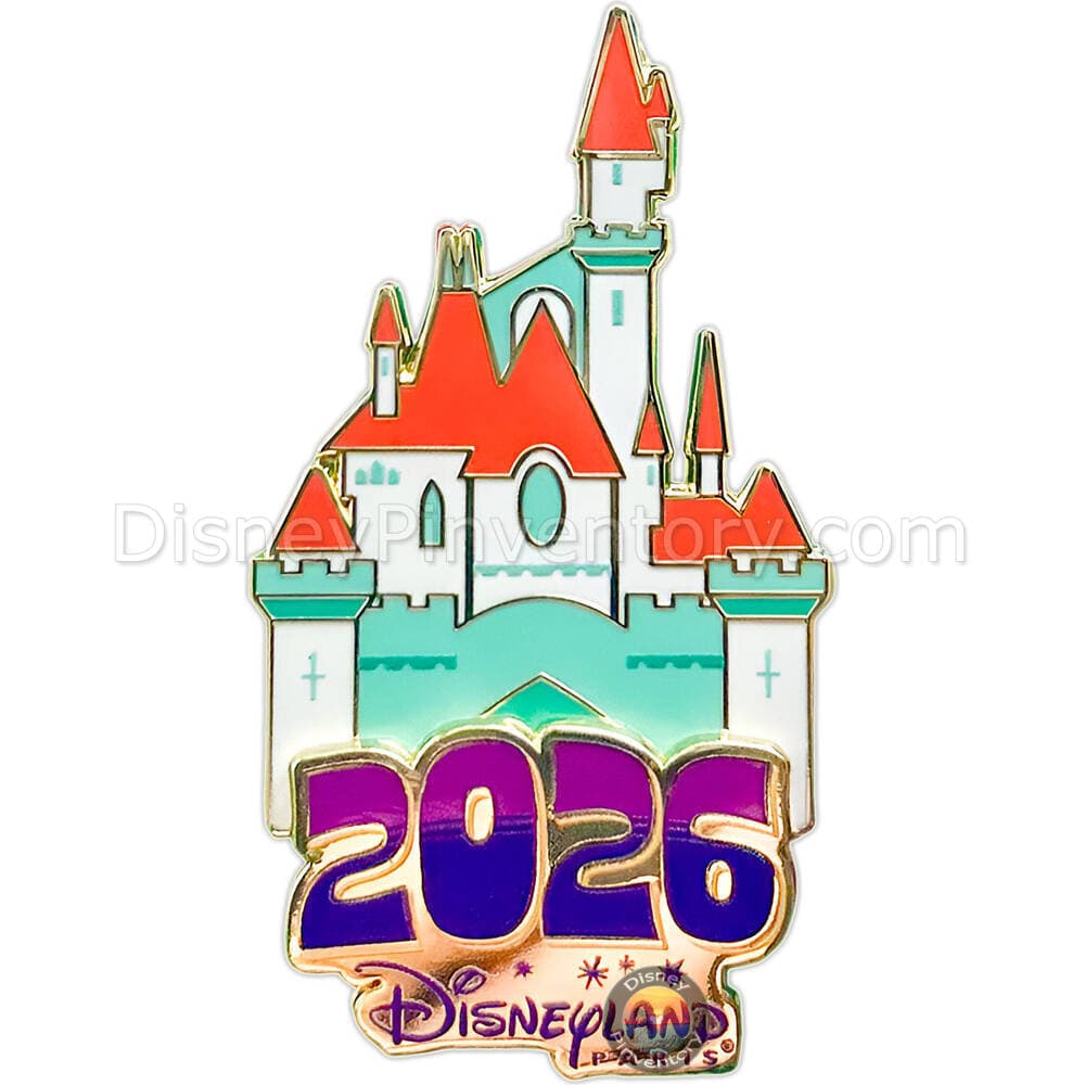 Disneyland Paris Castle 2026 Pin - Pin 49155