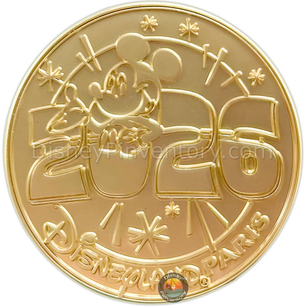 Disneyland Paris 2026 Coin/Medallion Pin - Pin 49158