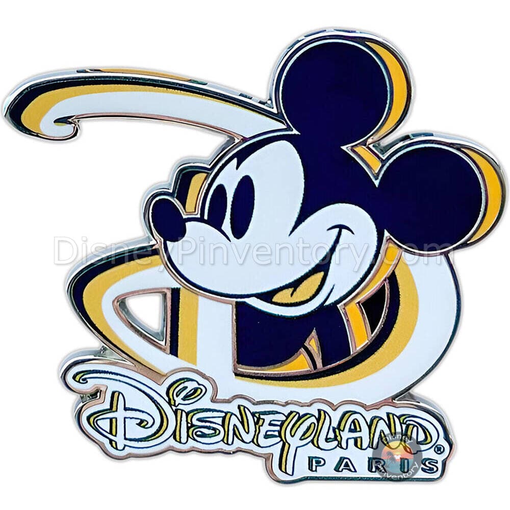 Disneyland Paris Mickey Mouse Yellow Coins Pin - Pin 49159