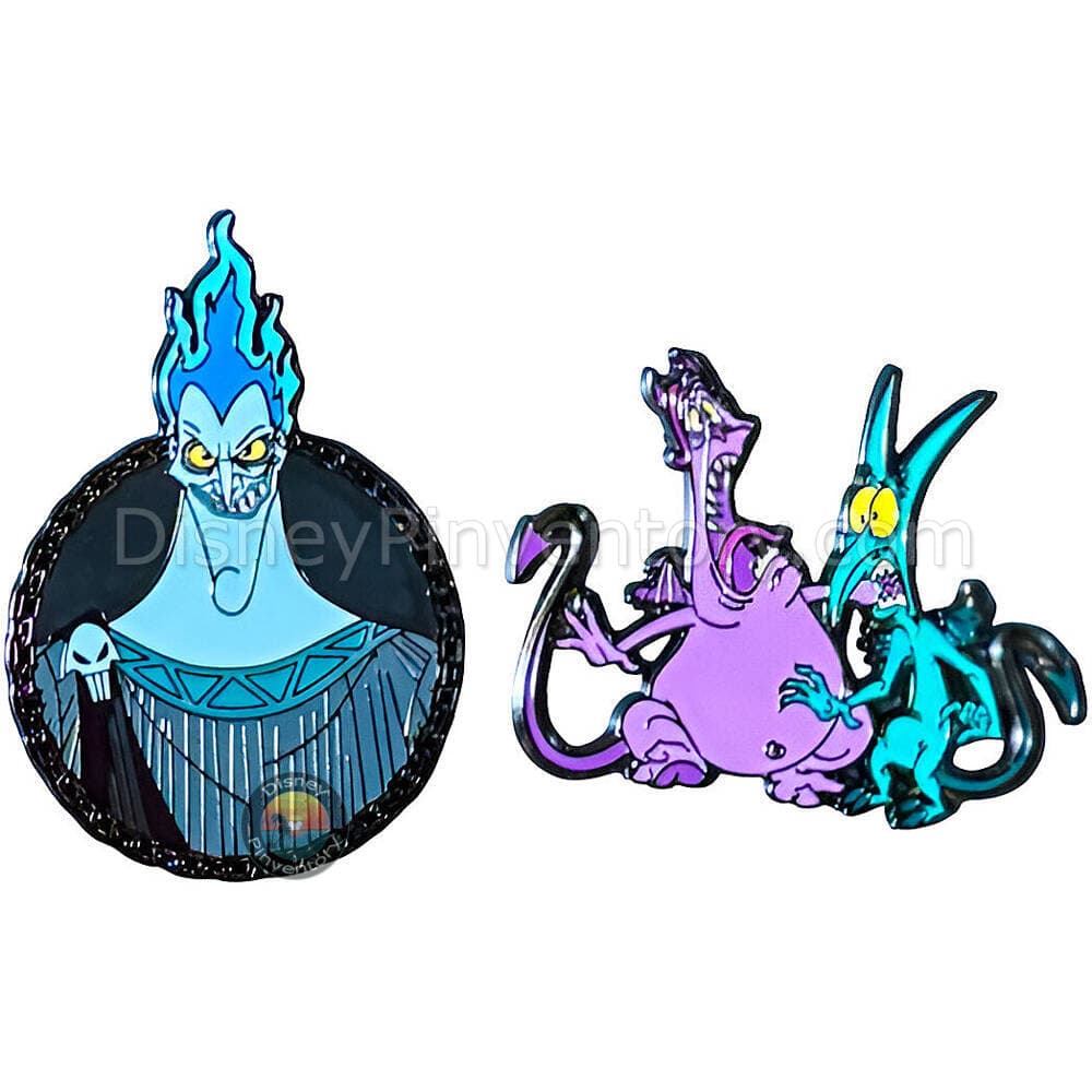 Hades, Pain & Panic Pin Set - Disneyland Paris - Pin 49166