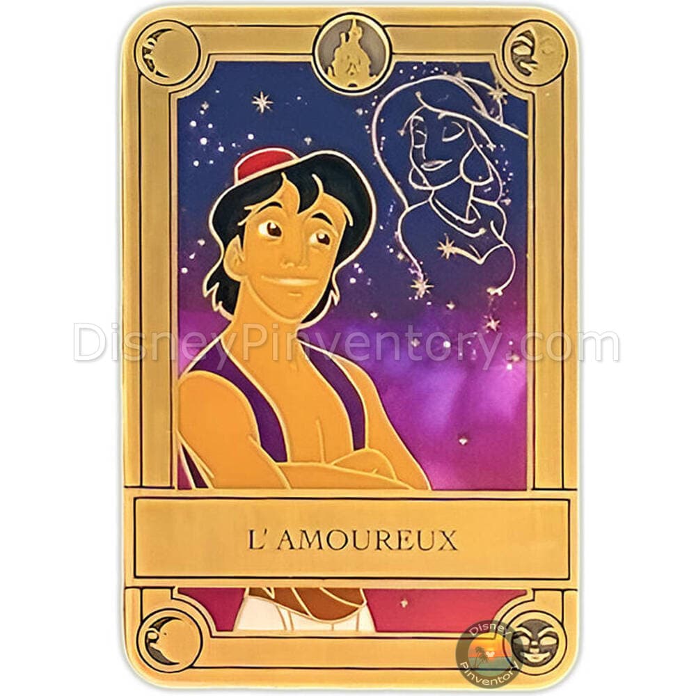 Tarot Card Series Aladdin Pin - Disneyland Paris - Pin 49172