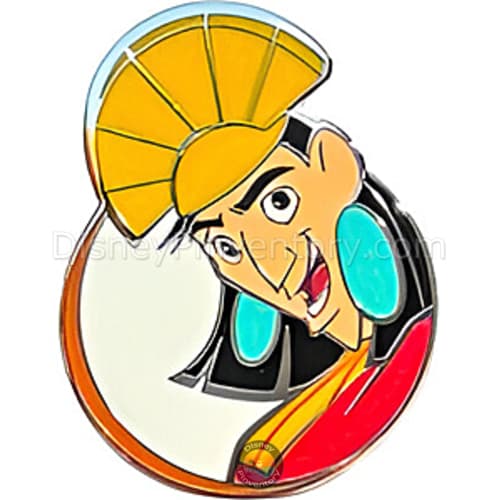 Emperor's New Groove Kuzco Booster Pin Set - Kuzco Only - Disneyland Paris - Pin 49185
