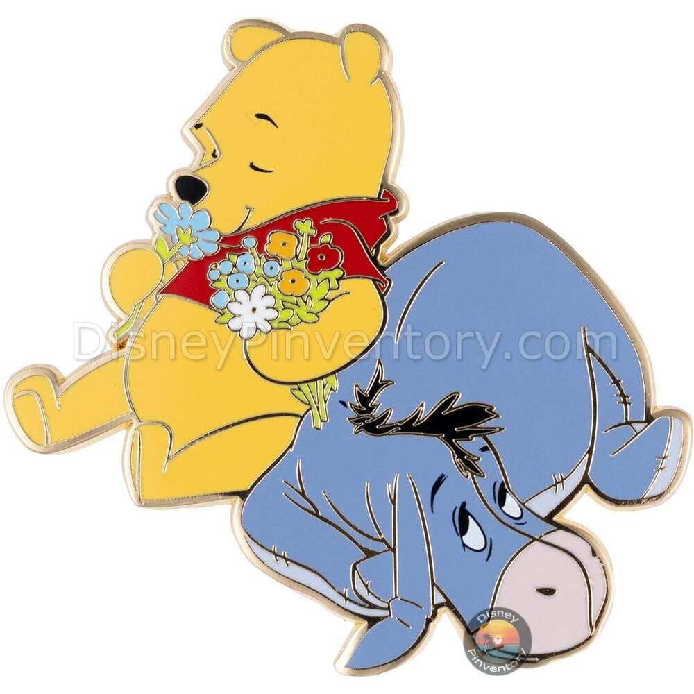 Disney Winnie the Pooh and Eeyore Florals Mini Jumbo Pin - PALM Exclusive - Pin 49223