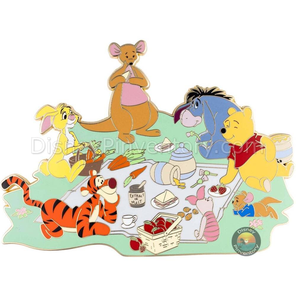 Disney Winnie the Pooh Picnic Jumbo Pin - PALM Exclusive - Pin 49226