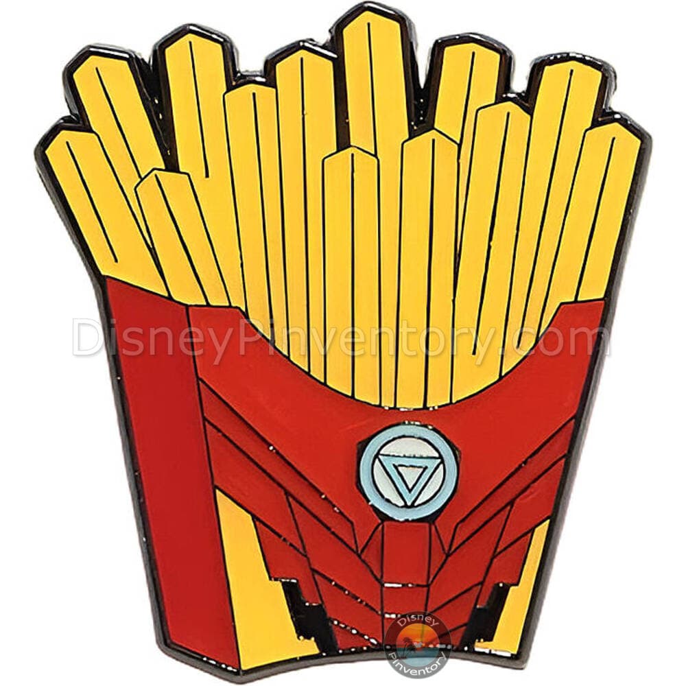 Loungefly Marvel Fast Food Blind Box Pin Set - Iron Man French Fries - Pin 49247