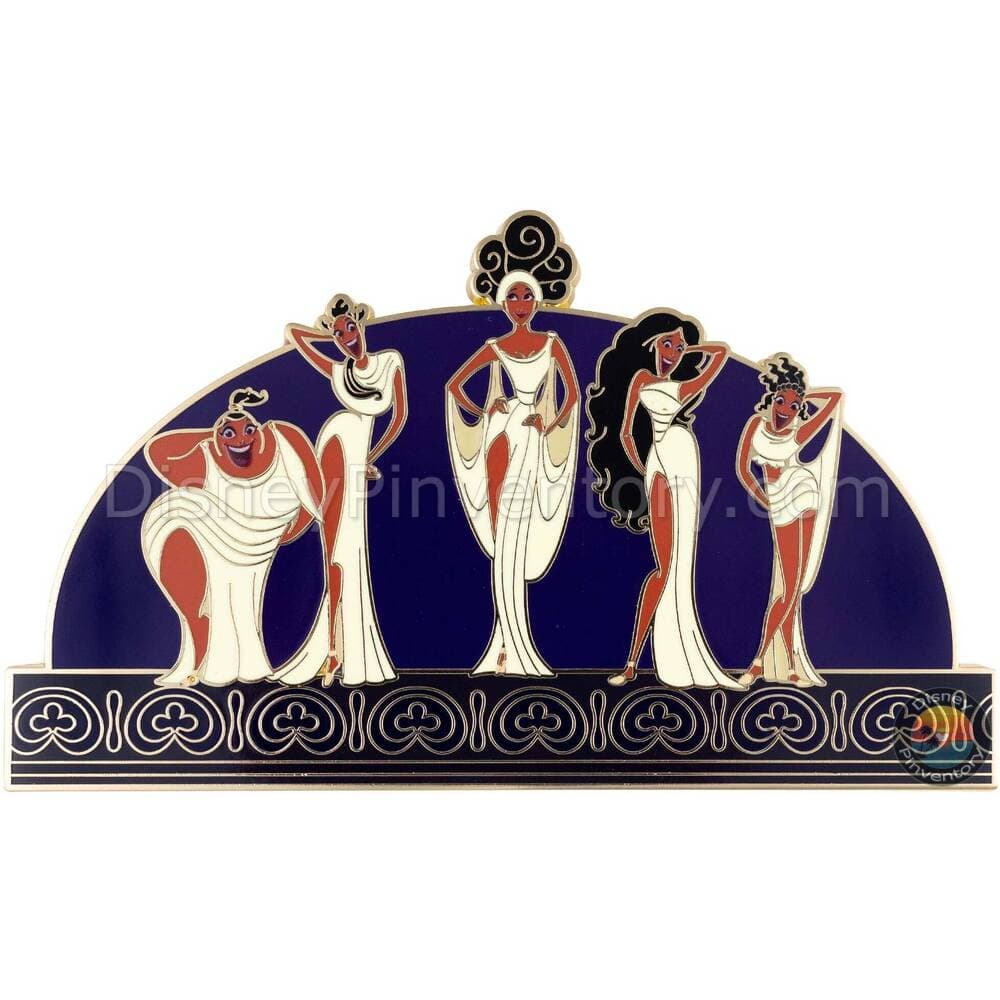 Disney Hercules The Muses Jumbo Pin - PALM Exclusive - Pin 49249