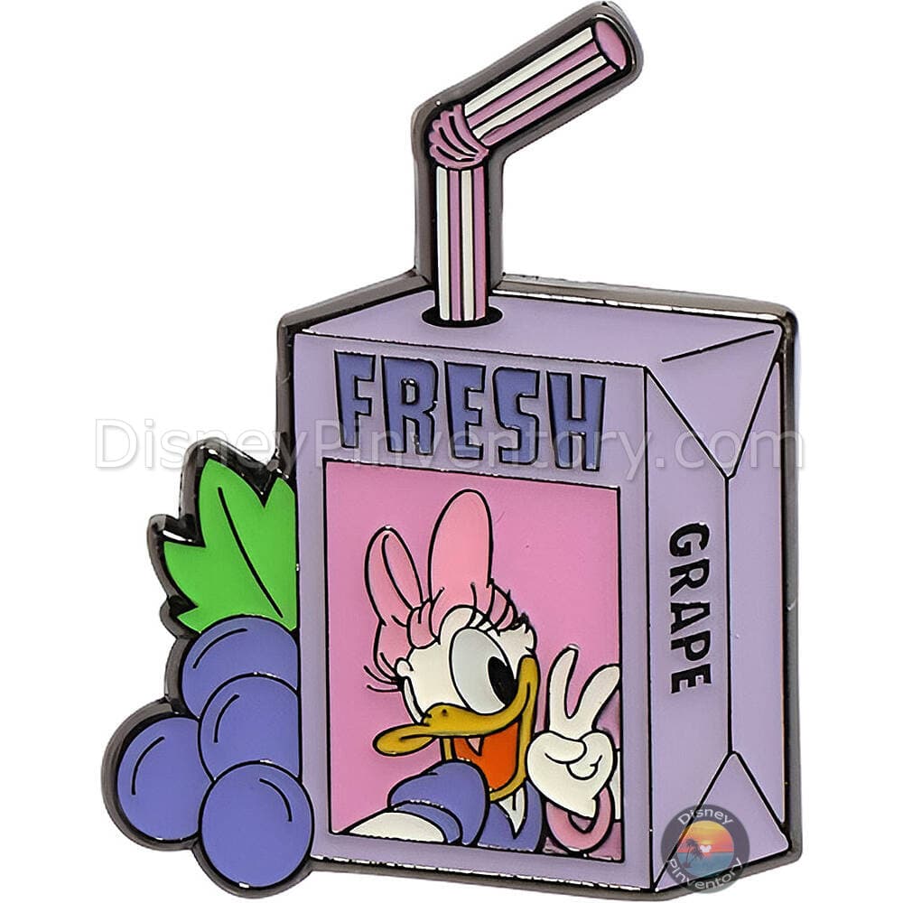 Loungefly Disney Mickey Mouse And Friends Juice Box Blind Box Pin Set - Daisy Duck - Pin 49274