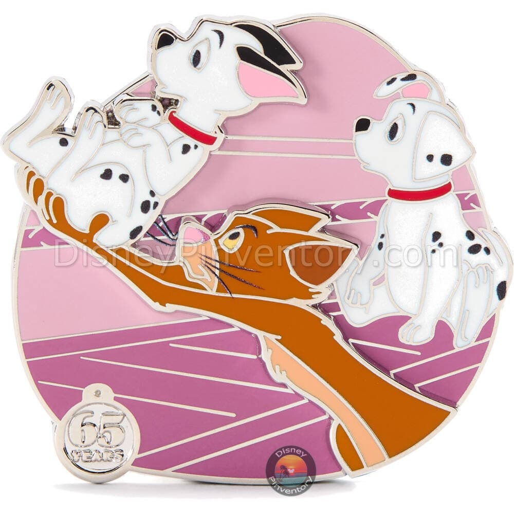 Sgt. Tibbs, Lucky and Rolly Pin - 101 Dalmatians 65th Anniversary - Pin 49288