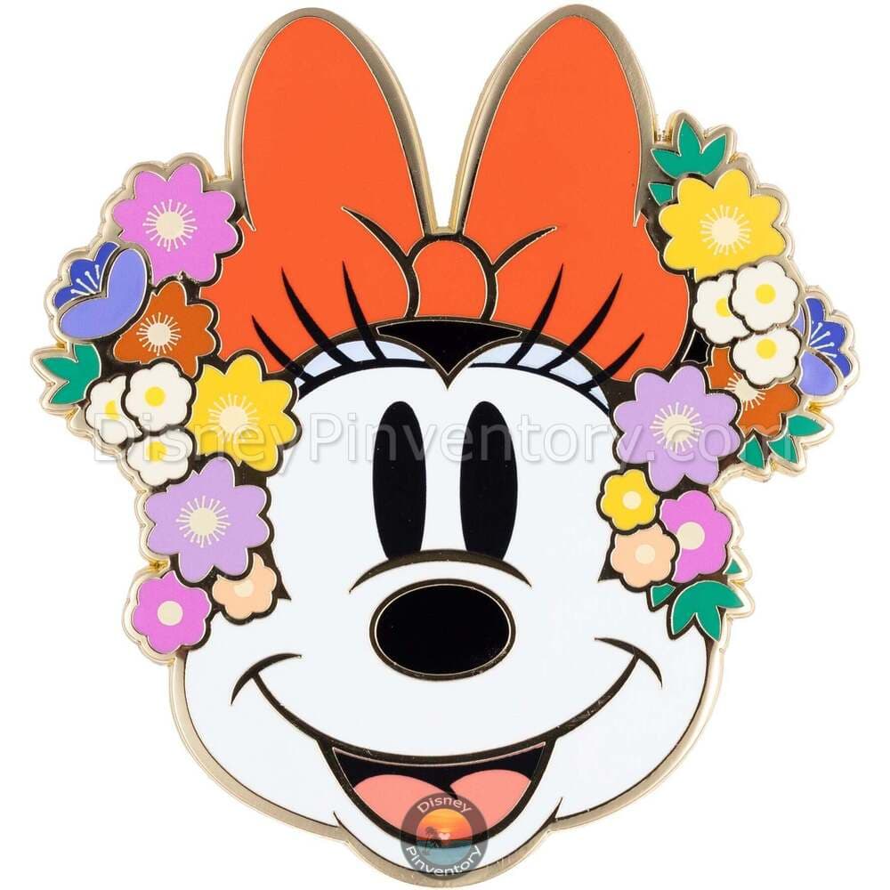 Disney Minnie Mouse Floral Bows Pin - PALM Exclusive - Pin 49295