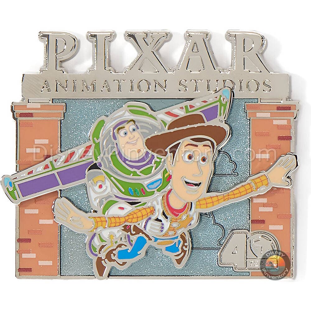 Pixar Animation Studios 40 Years Pin Set 1 - Woody and Buzz Lightyear - Pin 49306