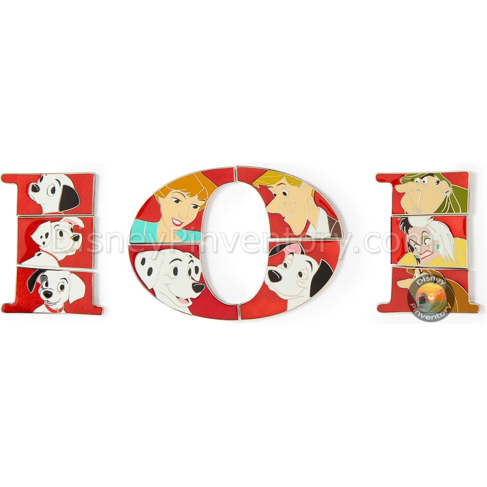 101 Dalmatians 65th Anniversary Blind Mystery Pin Set - Pin 49313