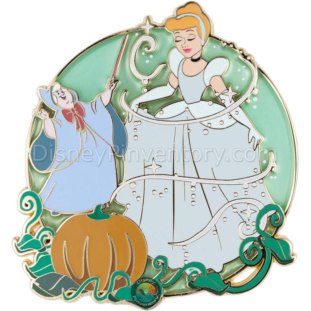 Disney Cinderella Enchanted Transformation Jumbo Pin - PALM Exclusive - Pin 49364