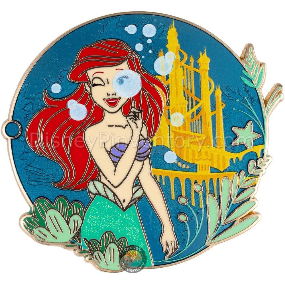 Disney The Little Mermaid Ariel Life is the Bubbles Pin - PALM Exclusive - Pin 49367